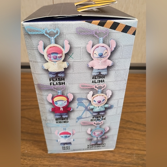 Miniso Stitch Gen Z Street Series Vinyl Plush Pendant Disney - Flash.. - Picture 6 of 8